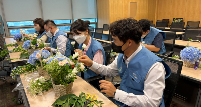 Flower 원예 재능봉사활동